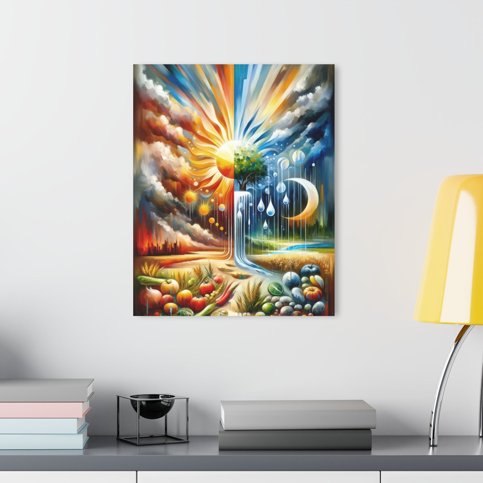 Sunshine Harvest Journey Acrylic Prints (French Cleat Hanging) - ATUH.ART