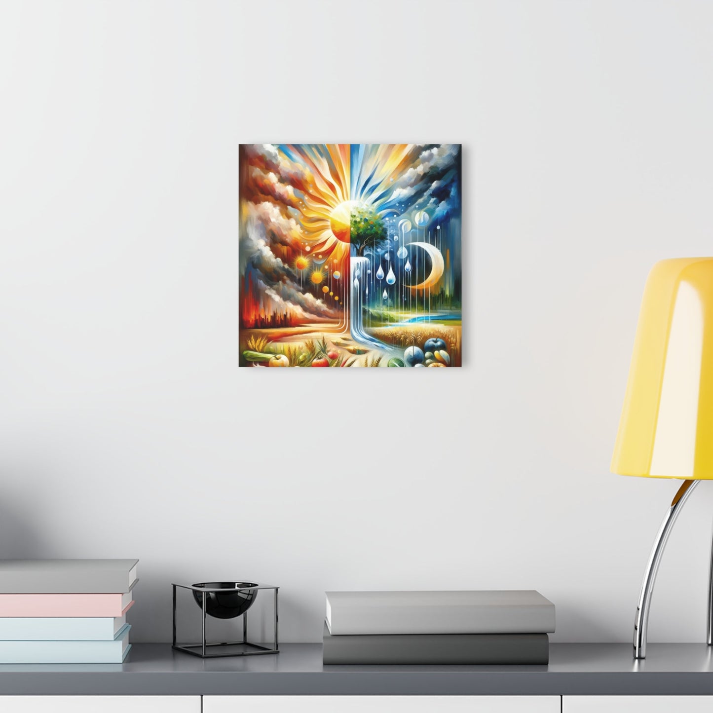 Sunshine Harvest Journey Acrylic Prints (French Cleat Hanging) - ATUH.ART