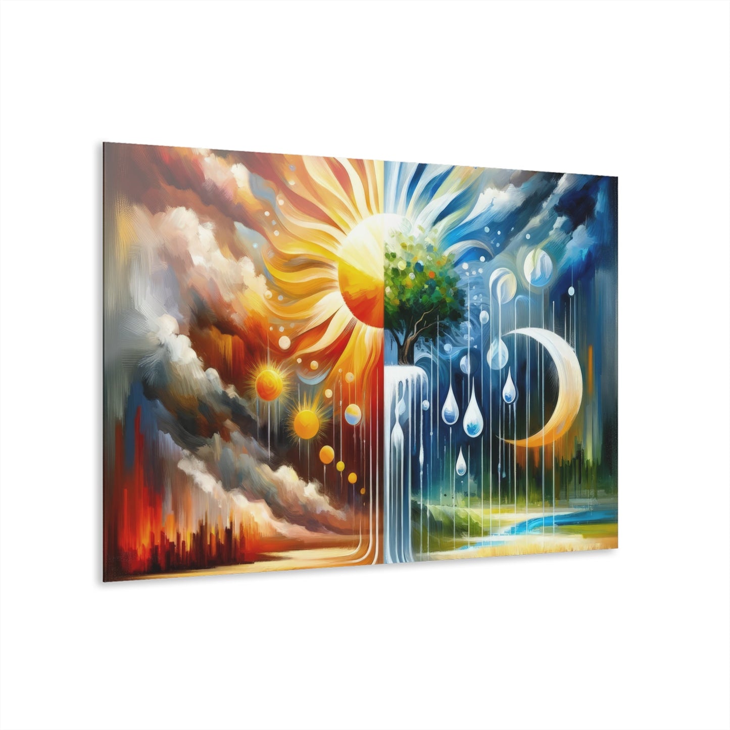Sunshine Harvest Journey Acrylic Prints (French Cleat Hanging) - ATUH.ART