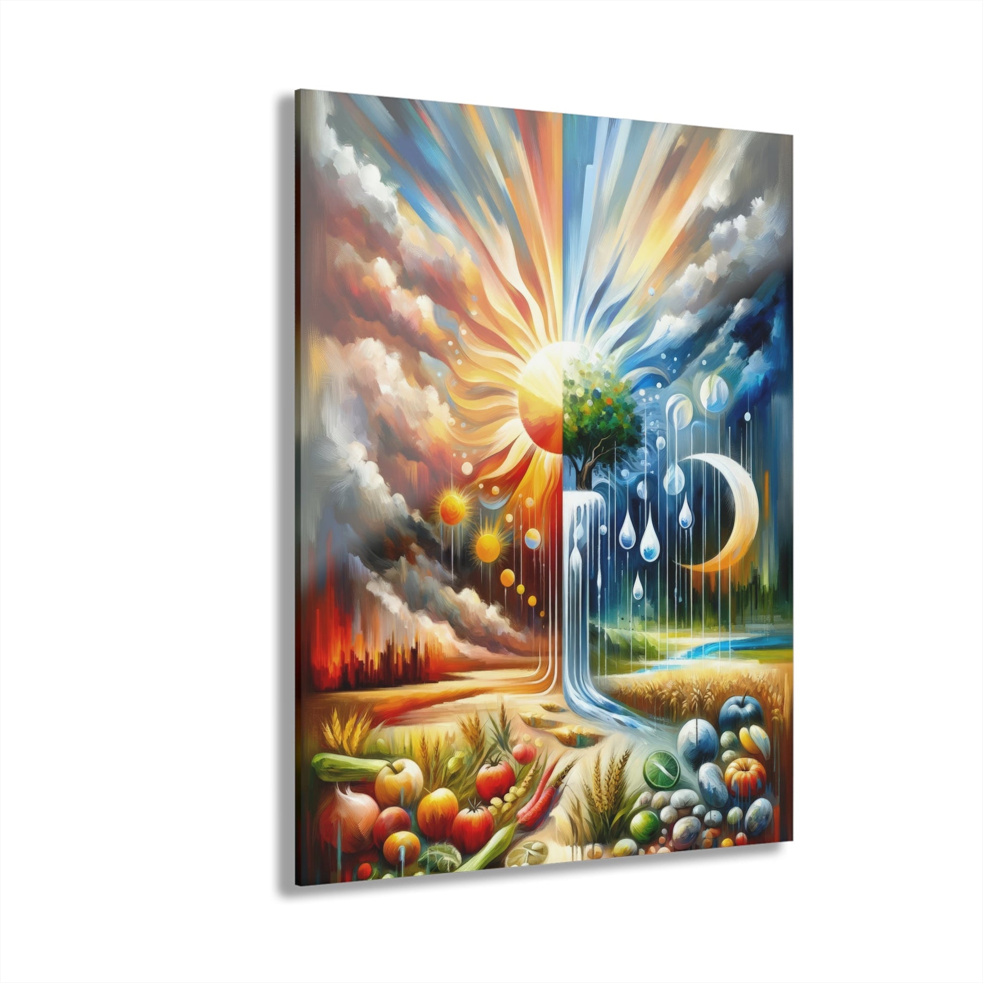 Sunshine Harvest Journey Acrylic Prints (French Cleat Hanging) - ATUH.ART