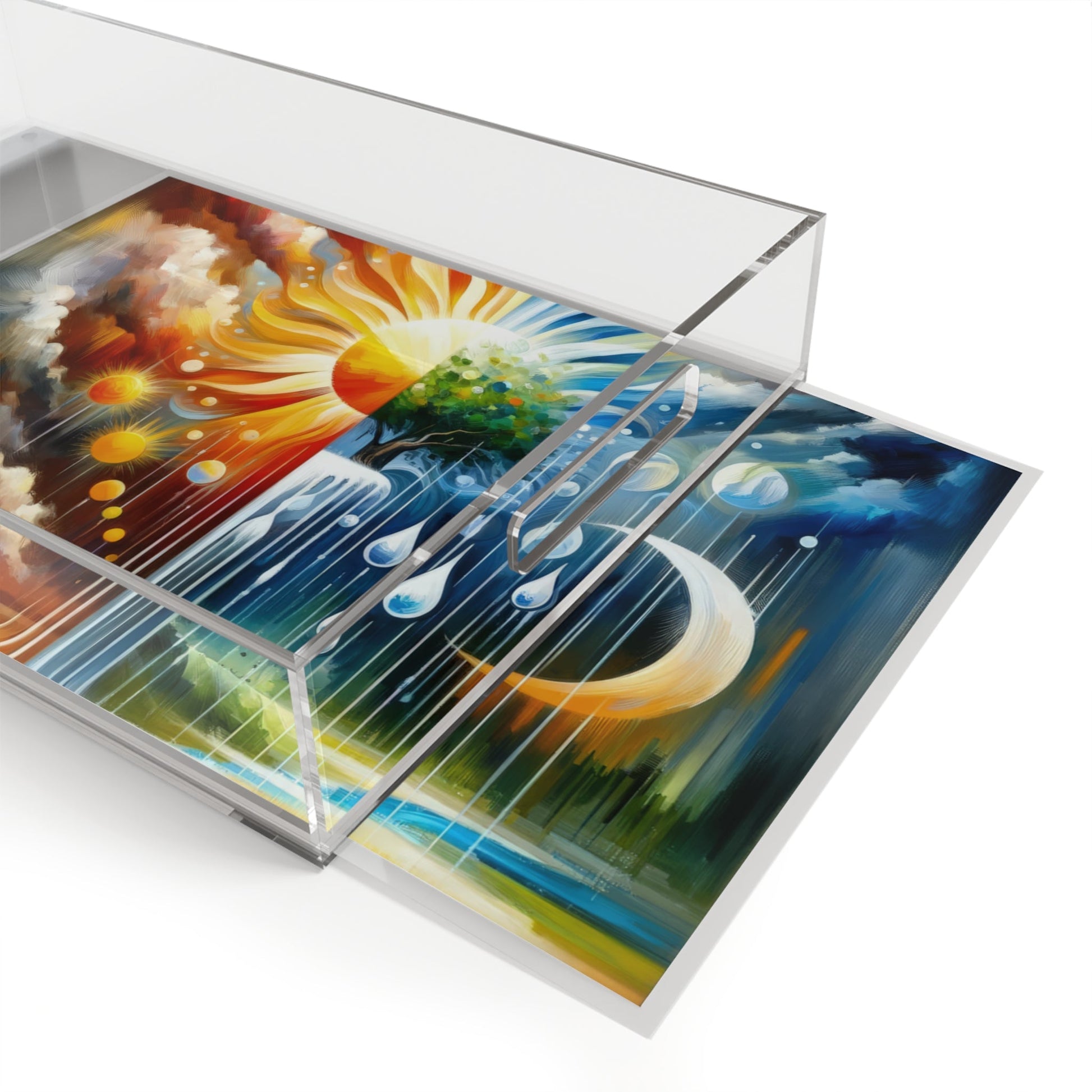 Sunshine Harvest Journey Acrylic Serving Tray - ATUH.ART