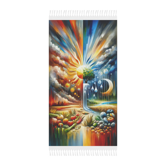 Sunshine Harvest Journey Boho Beach Cloth - ATUH.ART