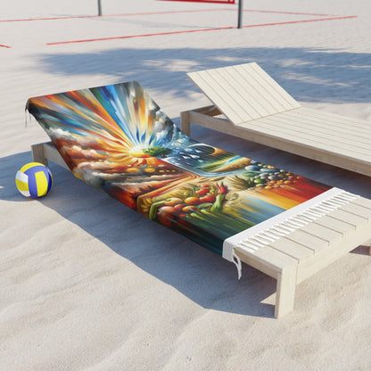 Sunshine Harvest Journey Boho Beach Cloth - ATUH.ART