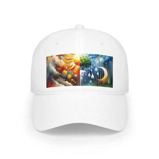 Sunshine Harvest Journey Low Profile Baseball Cap - ATUH.ART