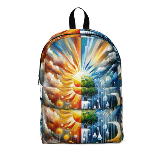 Sunshine Harvest Journey Unisex Classic Backpack - ATUH.ART