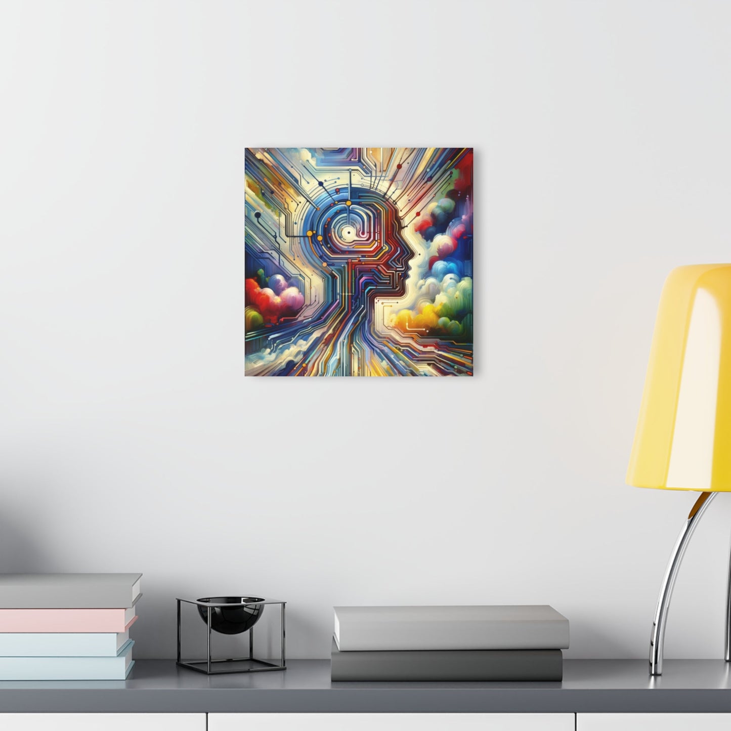 Supportive Digital Empathy Acrylic Prints (French Cleat Hanging) - ATUH.ART