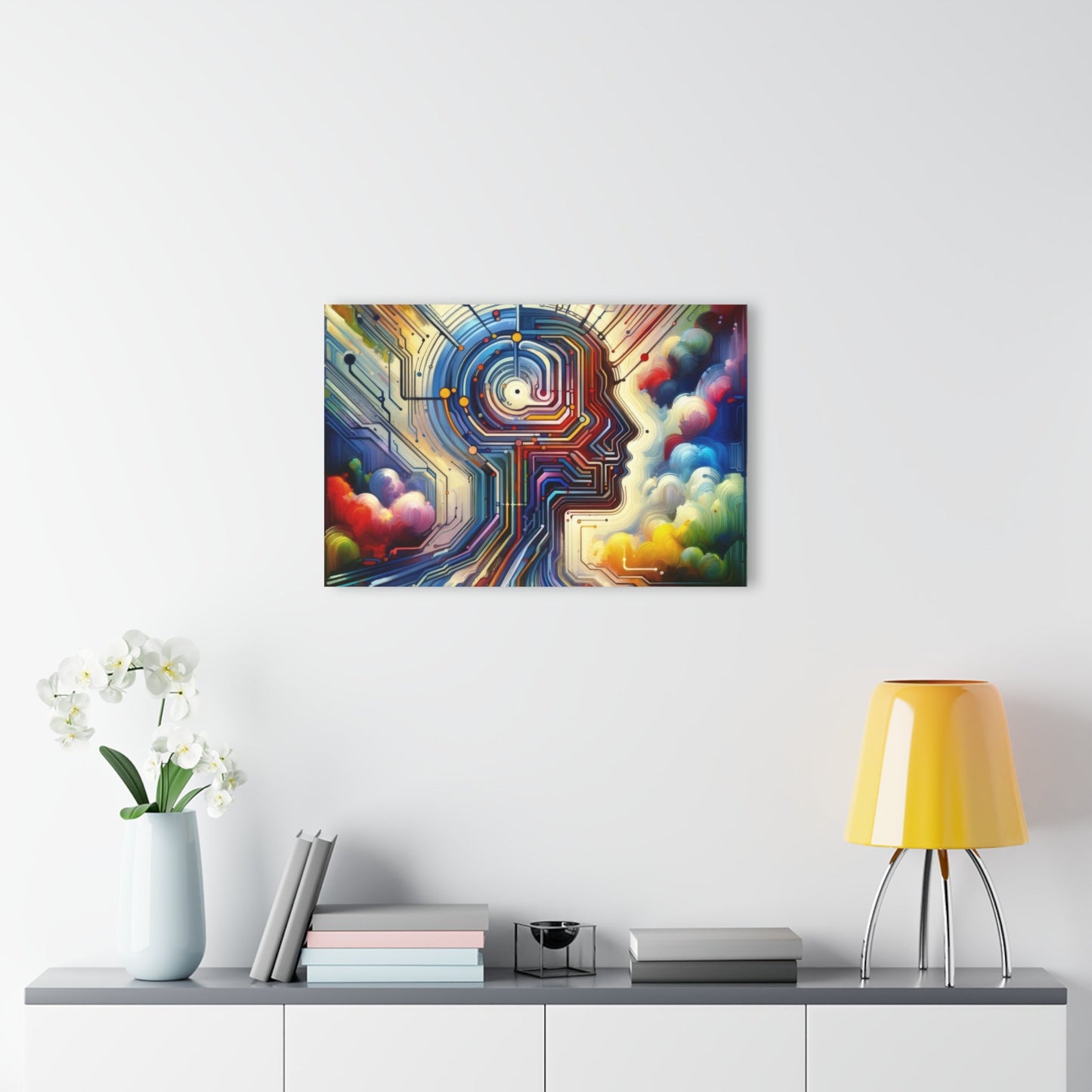 Supportive Digital Empathy Acrylic Prints (French Cleat Hanging) - ATUH.ART
