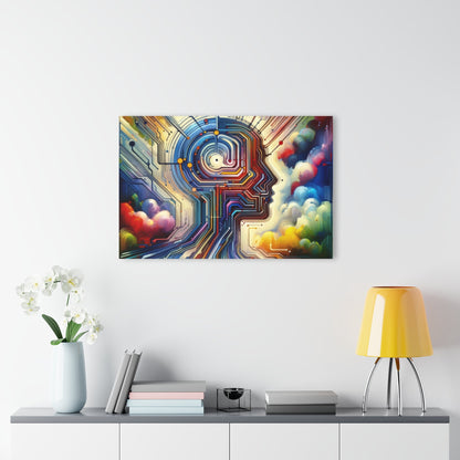 Supportive Digital Empathy Acrylic Prints (French Cleat Hanging) - ATUH.ART