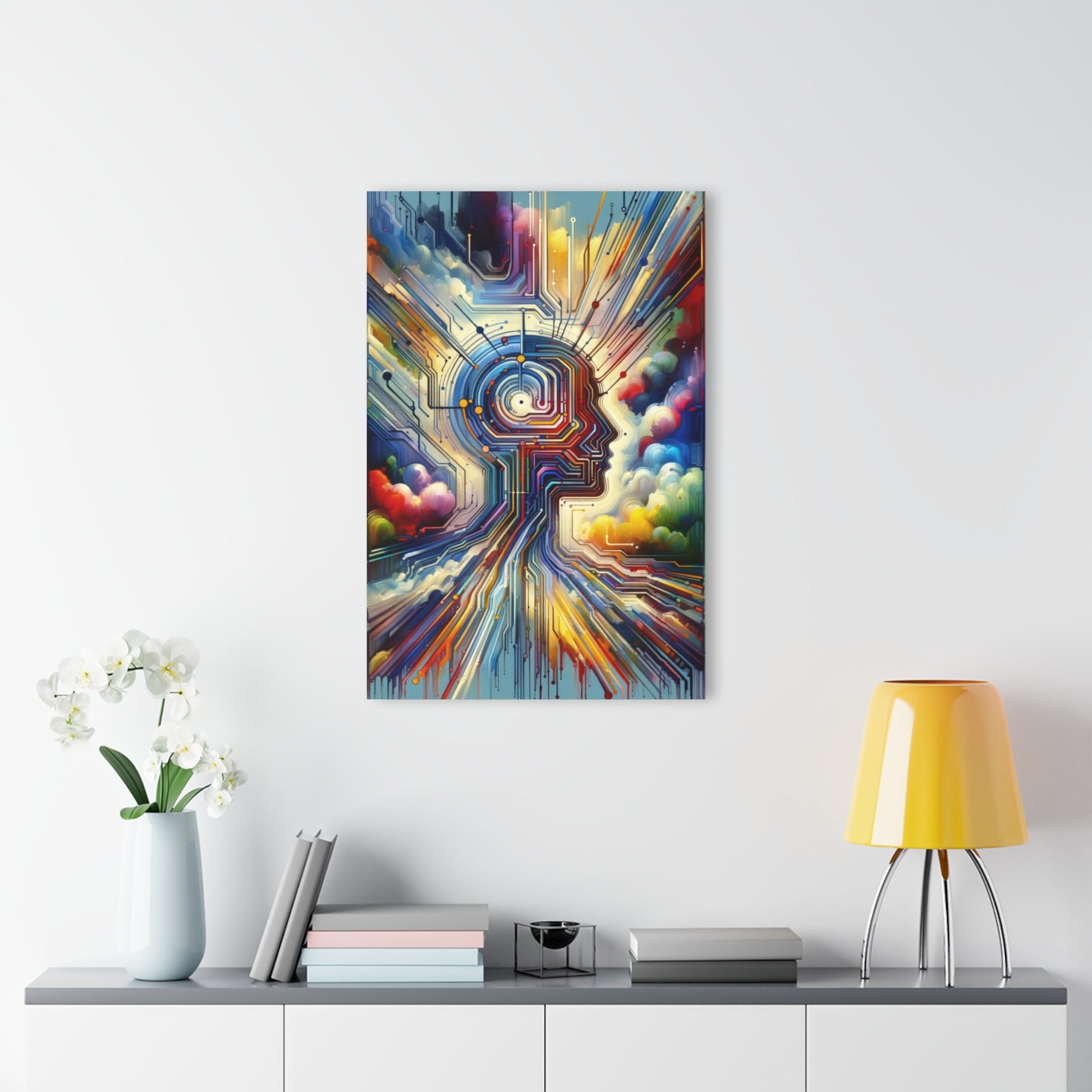 Supportive Digital Empathy Acrylic Prints (French Cleat Hanging) - ATUH.ART