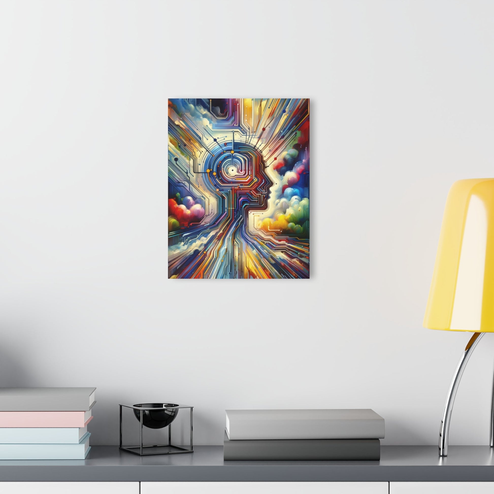 Supportive Digital Empathy Acrylic Prints (French Cleat Hanging) - ATUH.ART