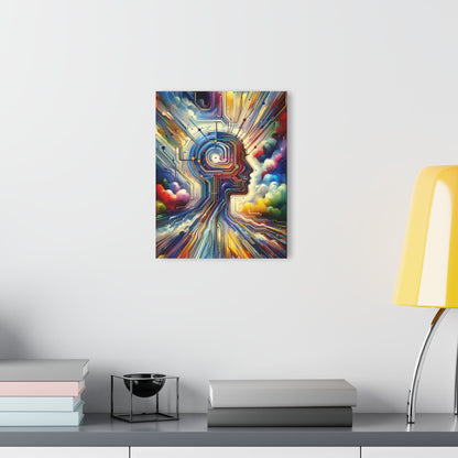 Supportive Digital Empathy Acrylic Prints (French Cleat Hanging) - ATUH.ART