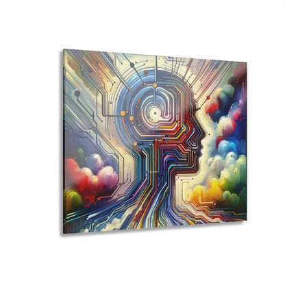 Supportive Digital Empathy Acrylic Prints (French Cleat Hanging) - ATUH.ART