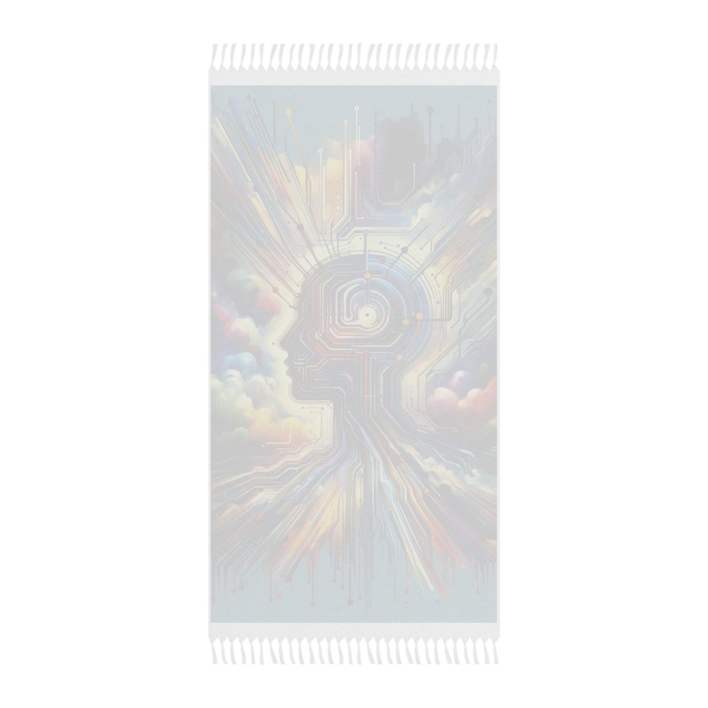 Supportive Digital Empathy Boho Beach Cloth - ATUH.ART