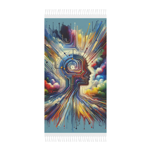 Supportive Digital Empathy Boho Beach Cloth - ATUH.ART