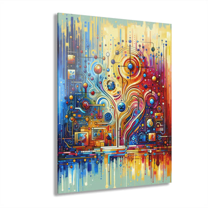 Supportive Divided Empathy Acrylic Prints (French Cleat Hanging) - ATUH.ART