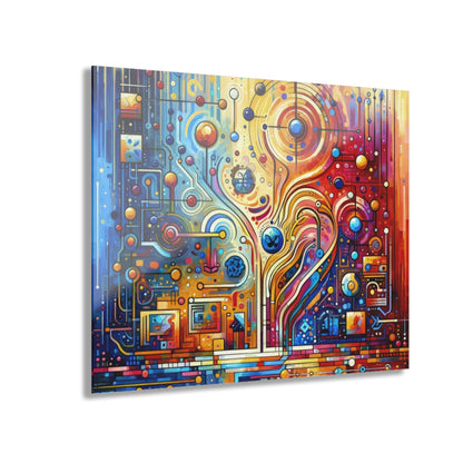 Supportive Divided Empathy Acrylic Prints (French Cleat Hanging) - ATUH.ART