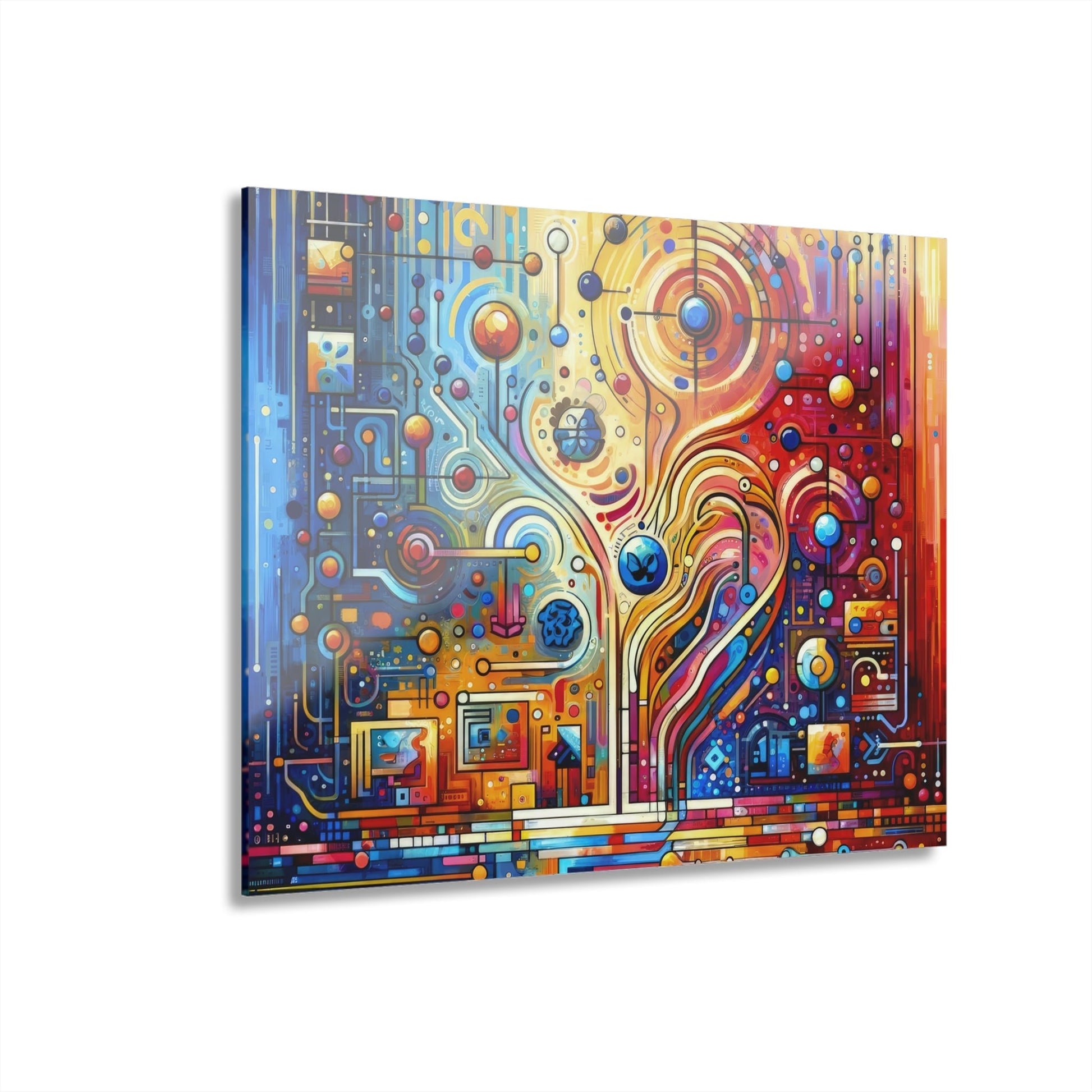 Supportive Divided Empathy Acrylic Prints (French Cleat Hanging) - ATUH.ART