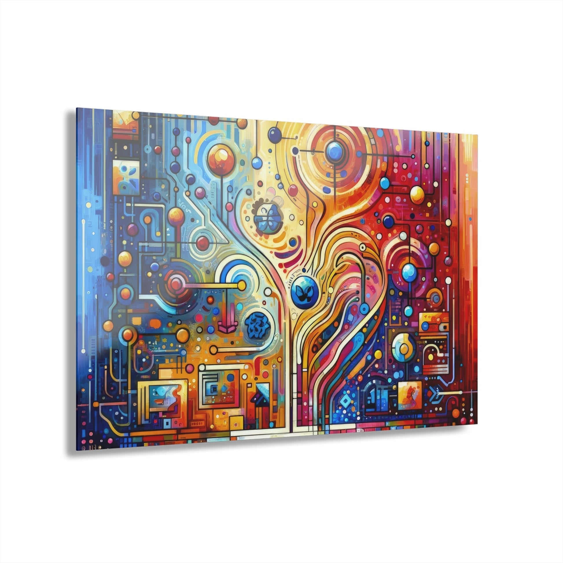 Supportive Divided Empathy Acrylic Prints (French Cleat Hanging) - ATUH.ART