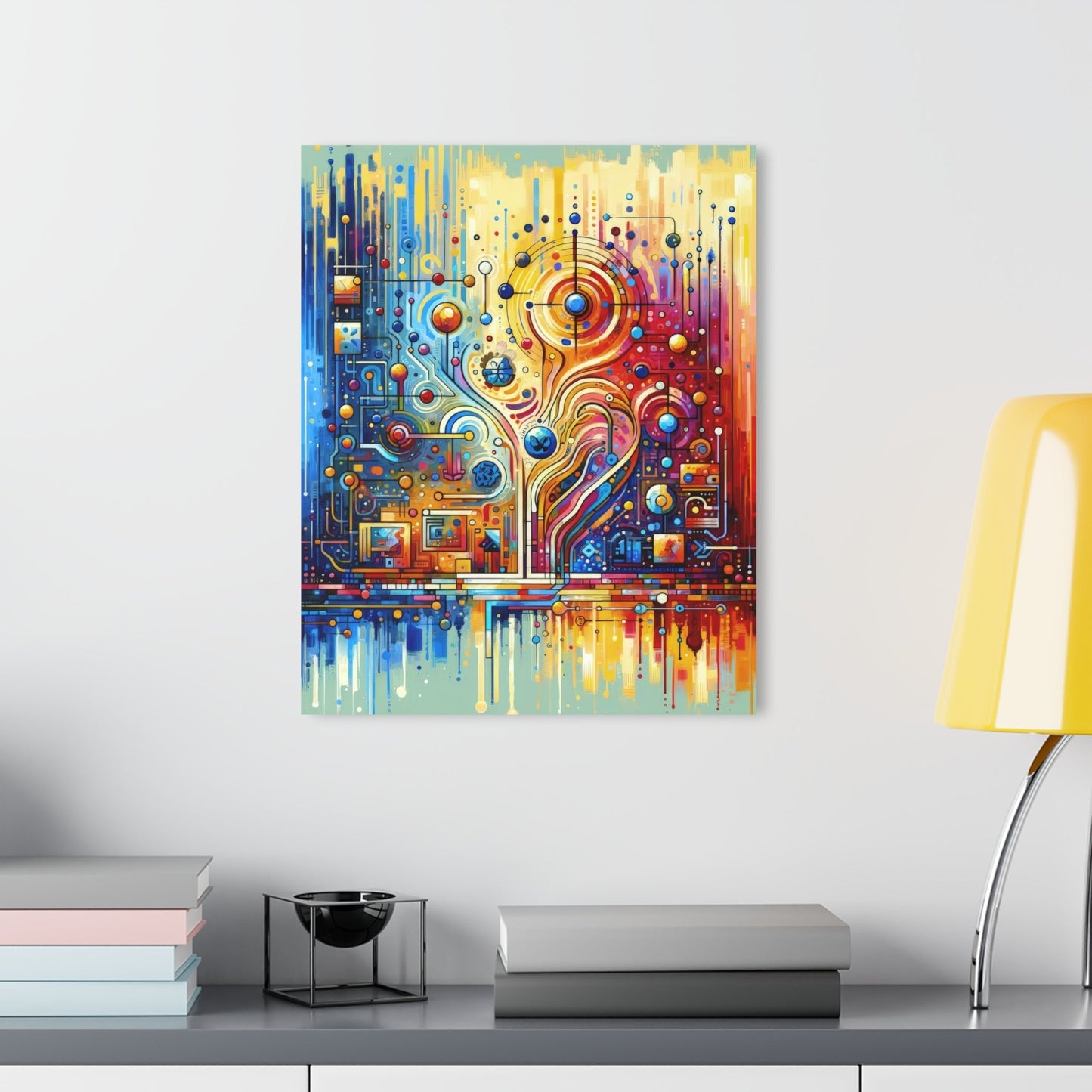 Supportive Divided Empathy Acrylic Prints (French Cleat Hanging) - ATUH.ART