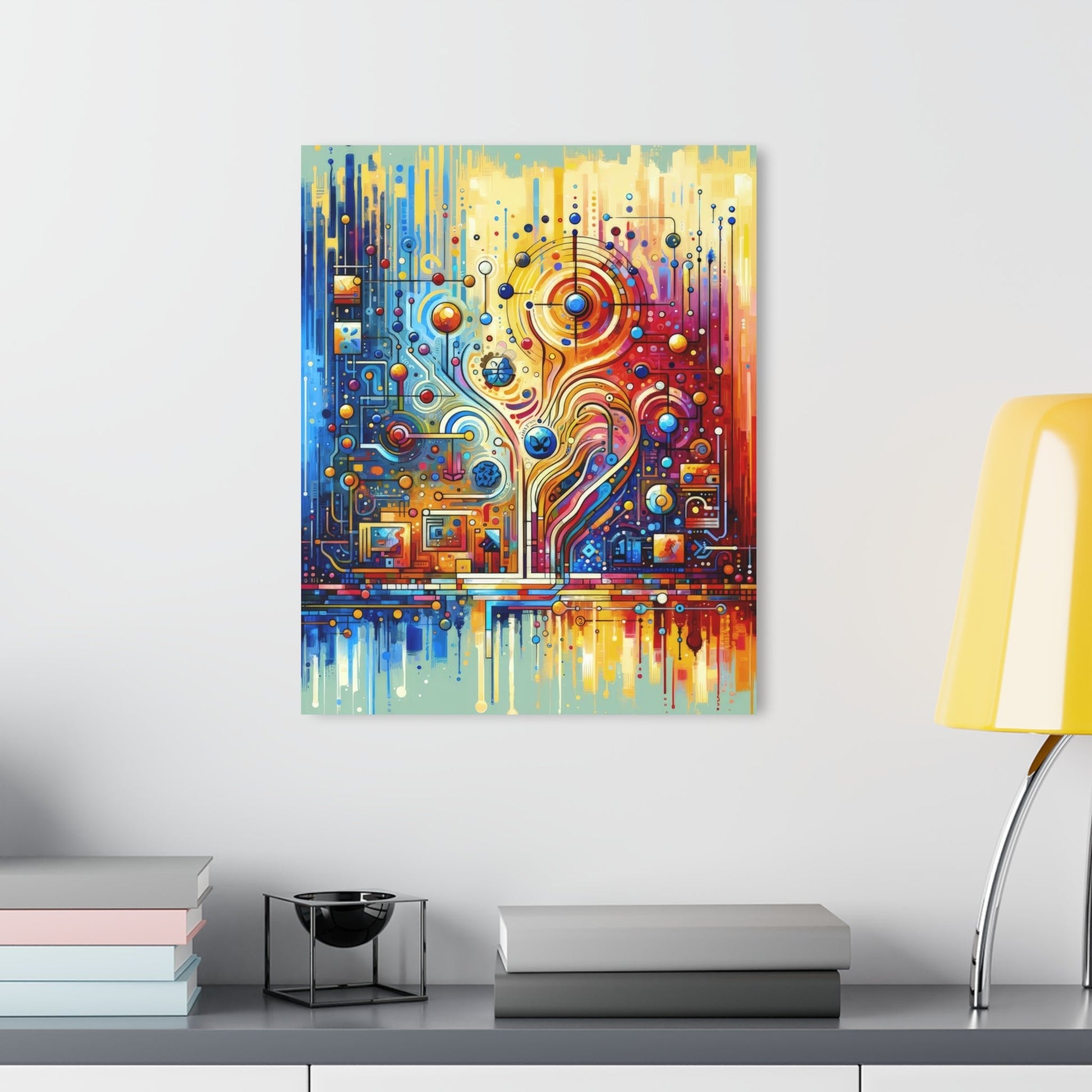 Supportive Divided Empathy Acrylic Prints (French Cleat Hanging) - ATUH.ART
