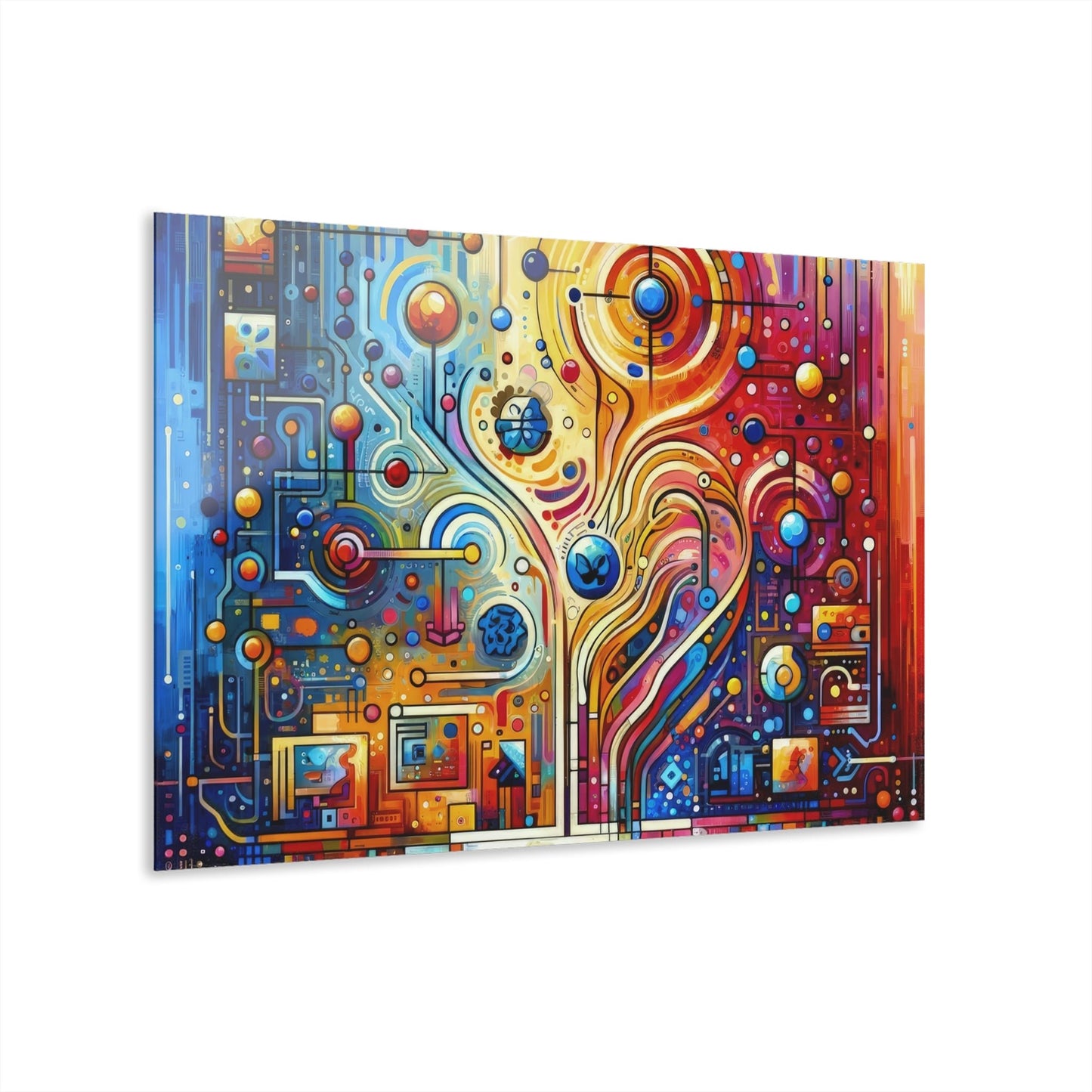 Supportive Divided Empathy Acrylic Prints (French Cleat Hanging) - ATUH.ART