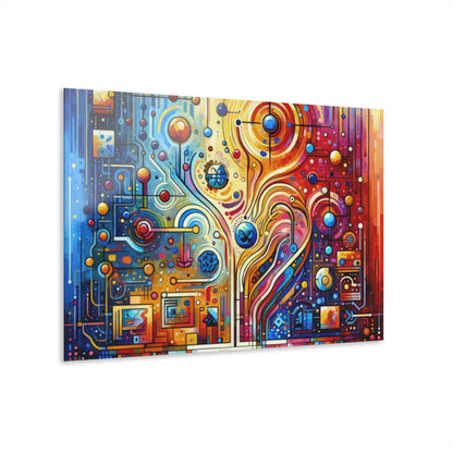 Supportive Divided Empathy Acrylic Prints (French Cleat Hanging) - ATUH.ART
