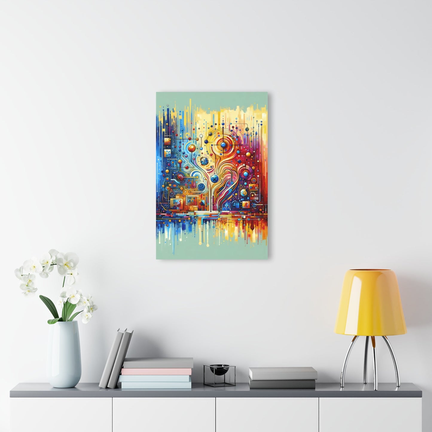 Supportive Divided Empathy Acrylic Prints (French Cleat Hanging) - ATUH.ART