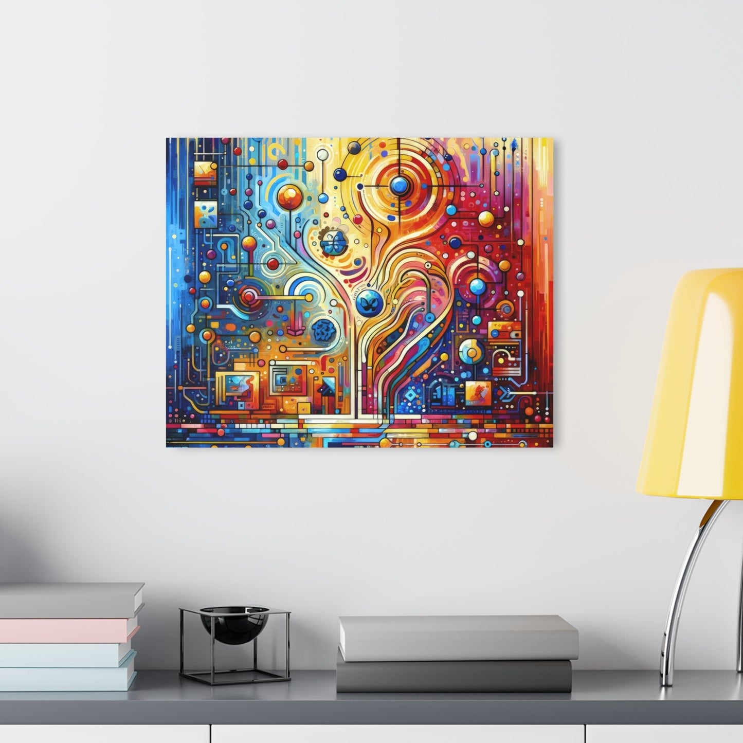 Supportive Divided Empathy Acrylic Prints (French Cleat Hanging) - ATUH.ART