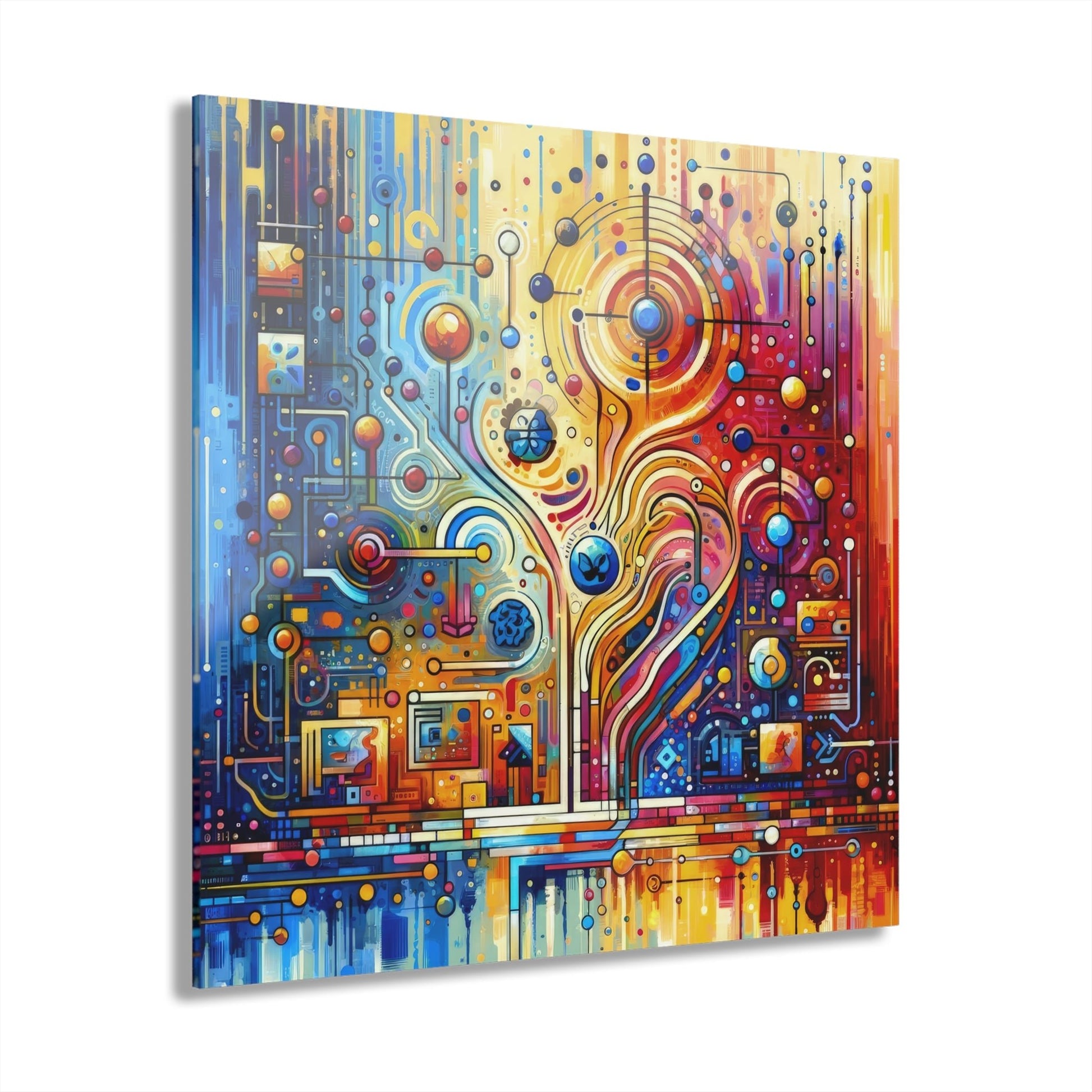 Supportive Divided Empathy Acrylic Prints (French Cleat Hanging) - ATUH.ART
