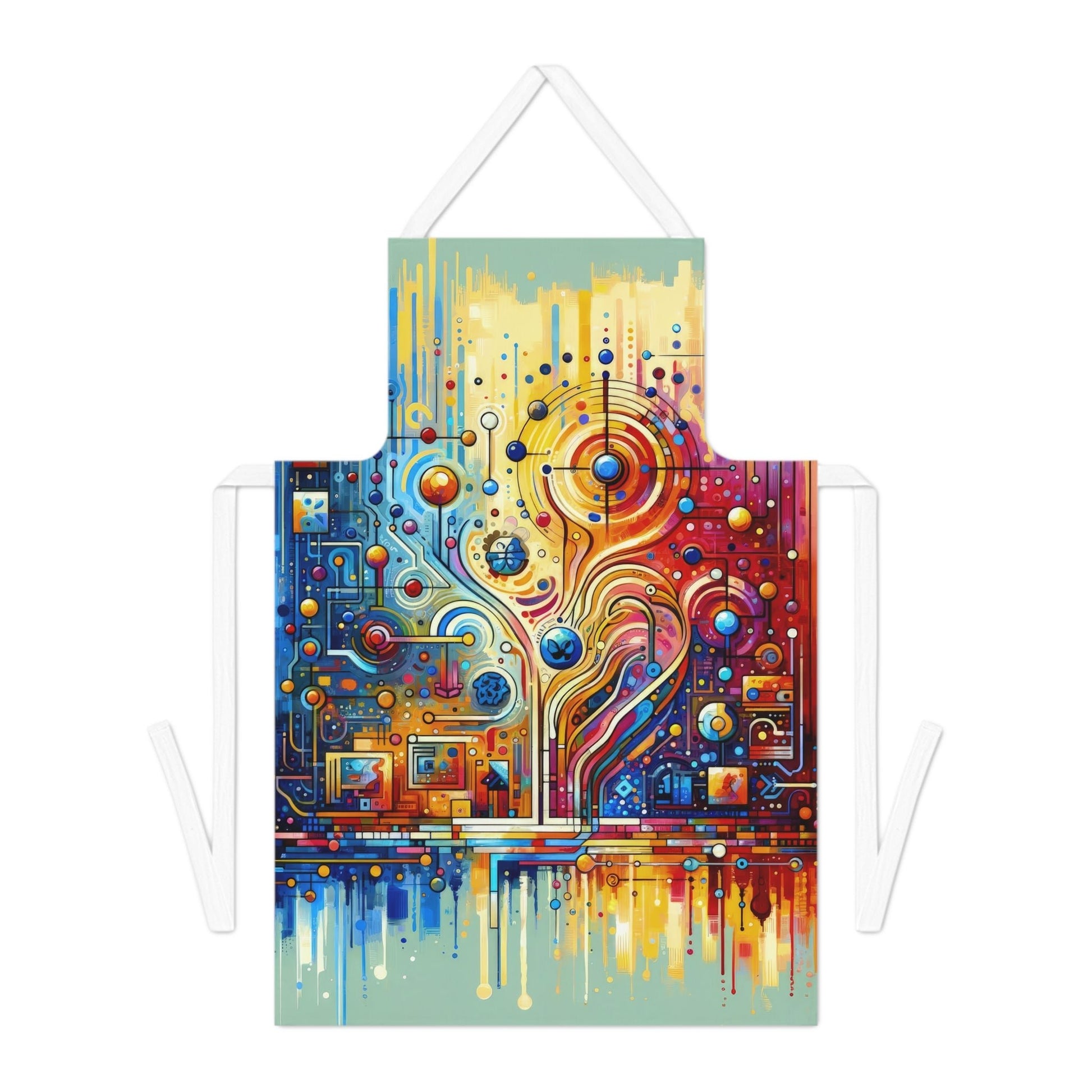 Supportive Divided Empathy Adult Apron (AOP) - ATUH.ART