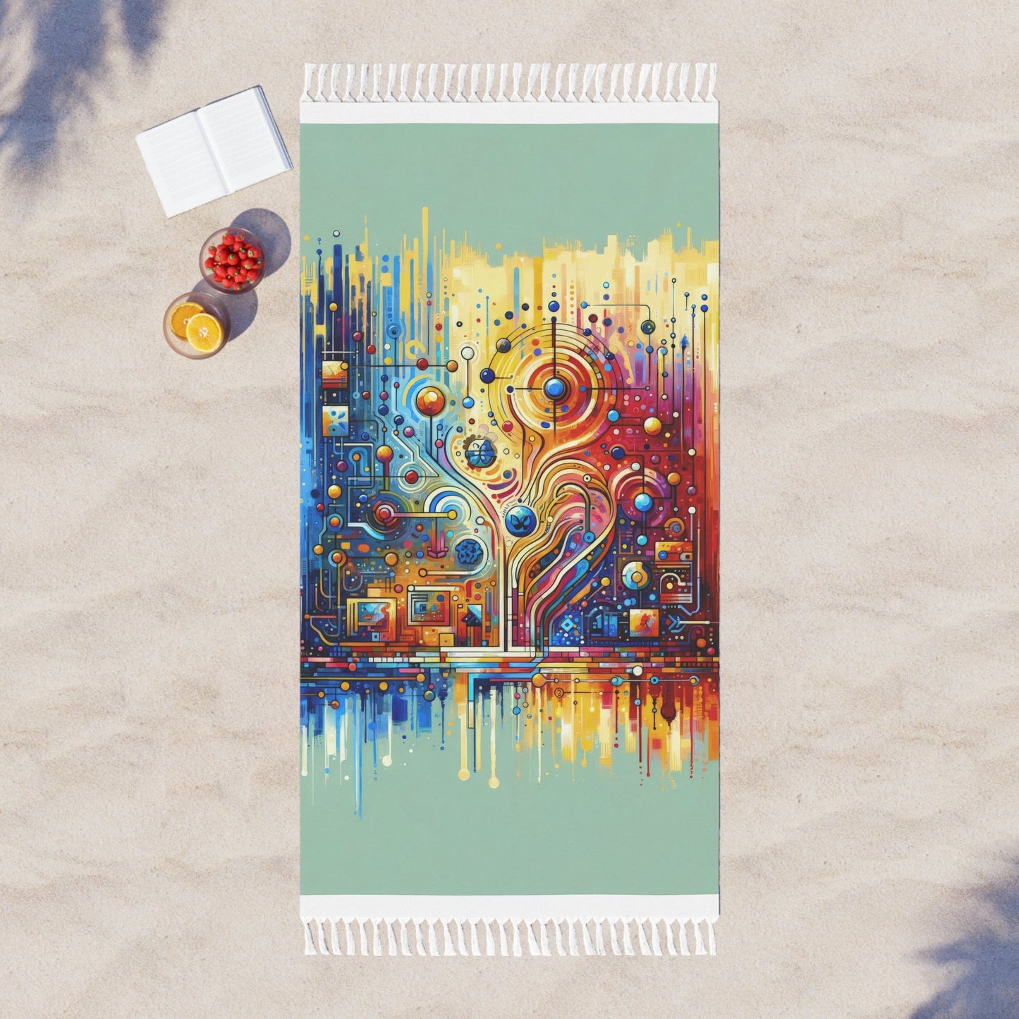 Supportive Divided Empathy Boho Beach Cloth - ATUH.ART