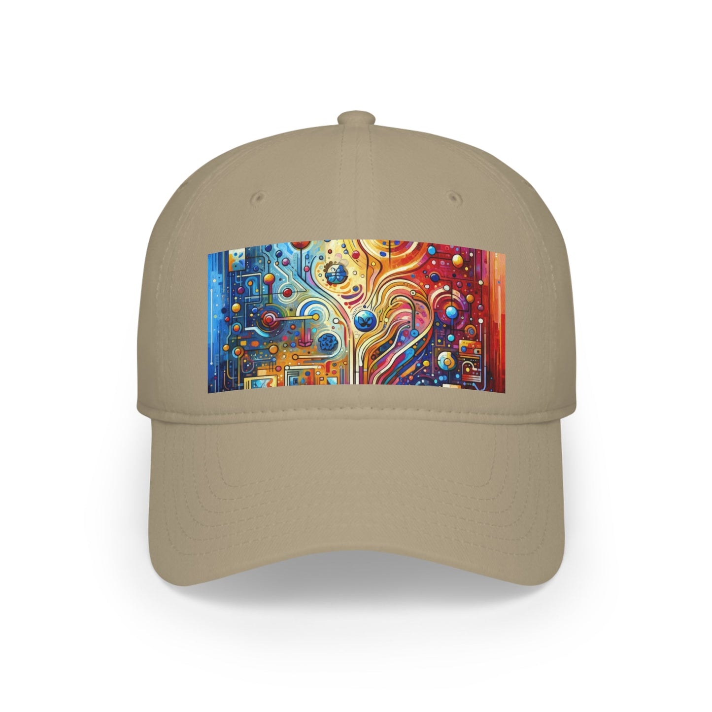 Supportive Divided Empathy Low Profile Baseball Cap - ATUH.ART