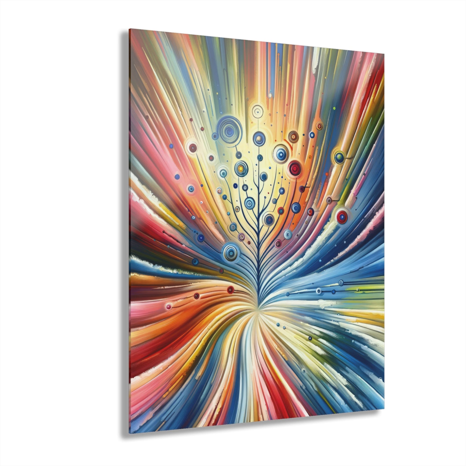 Sustainable Ripple Abstract Acrylic Prints (French Cleat Hanging) - ATUH.ART