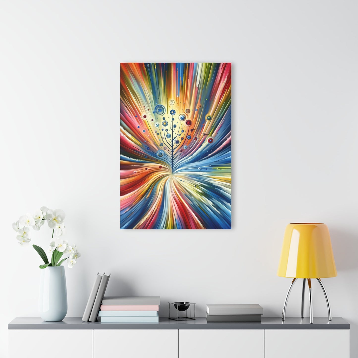 Sustainable Ripple Abstract Acrylic Prints (French Cleat Hanging) - ATUH.ART