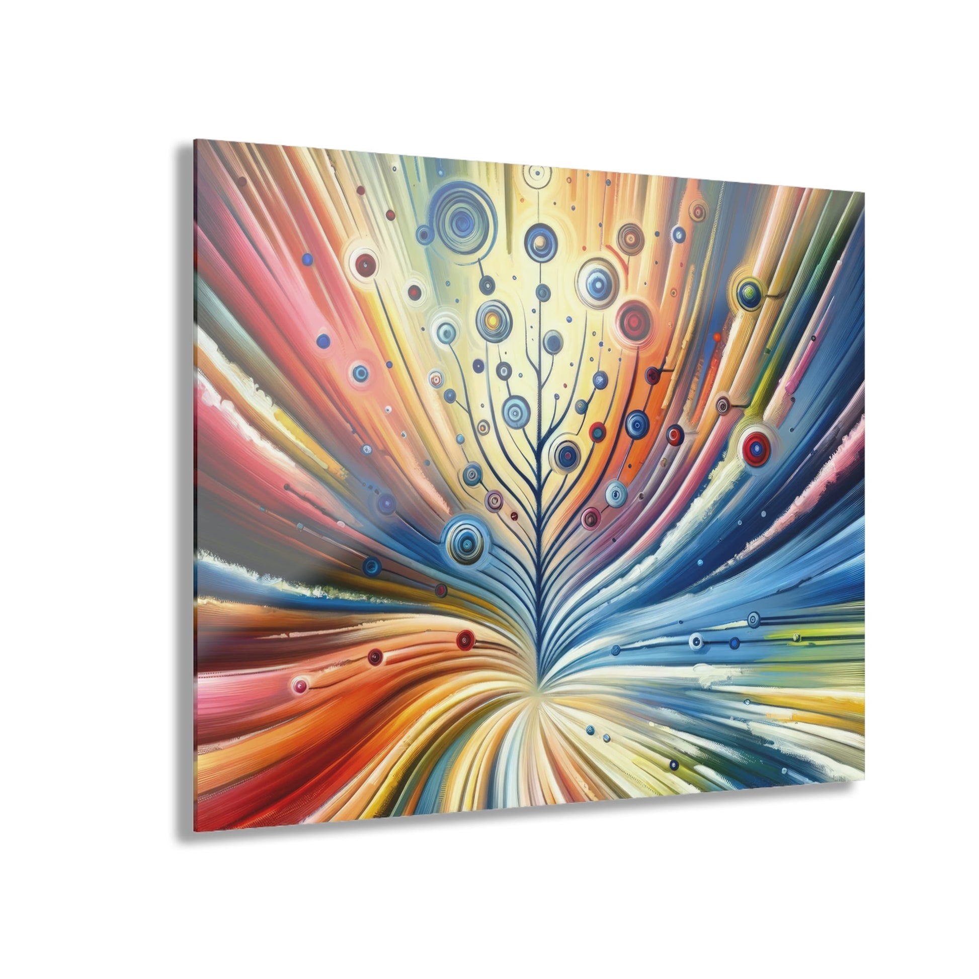 Sustainable Ripple Abstract Acrylic Prints (French Cleat Hanging) - ATUH.ART
