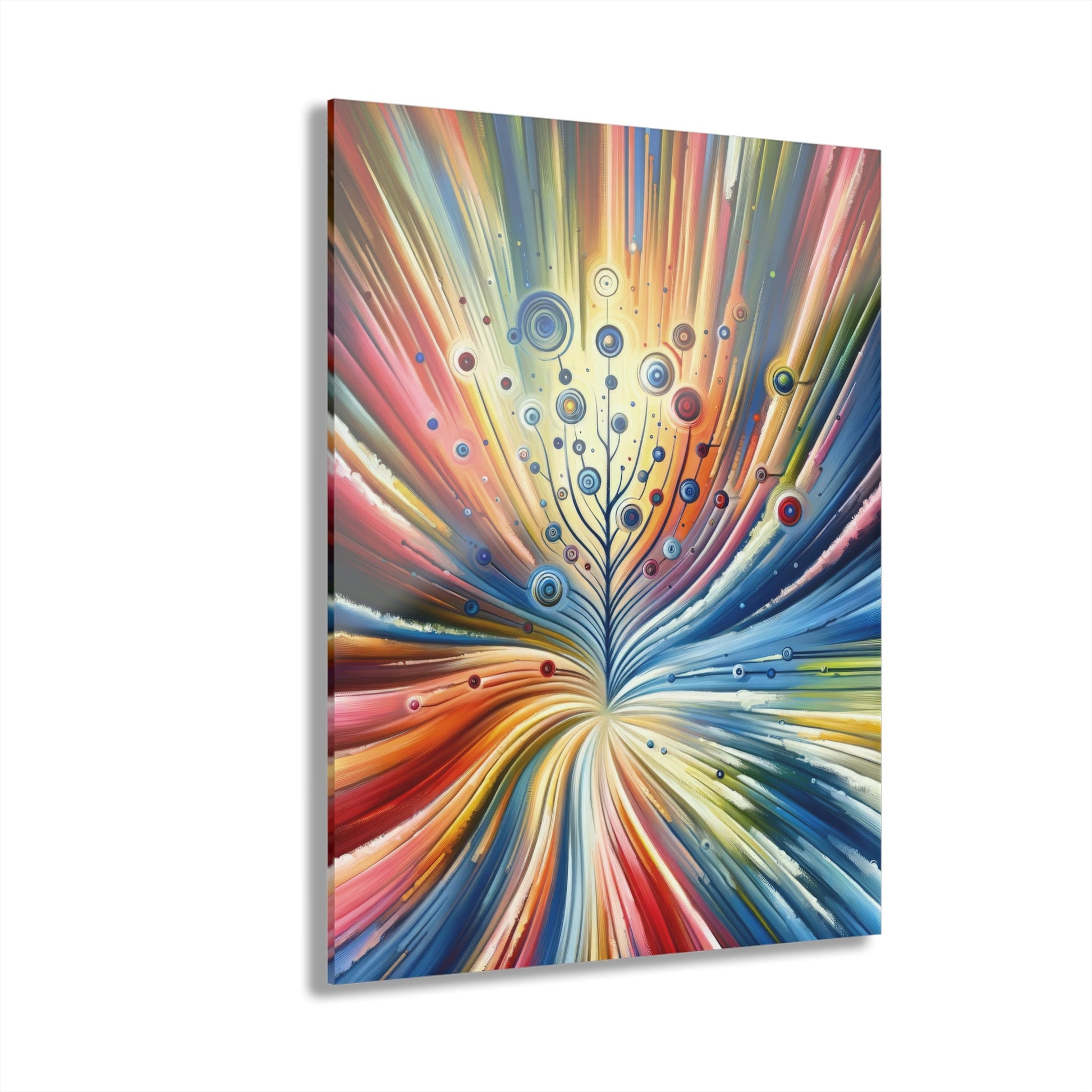 Sustainable Ripple Abstract Acrylic Prints (French Cleat Hanging) - ATUH.ART