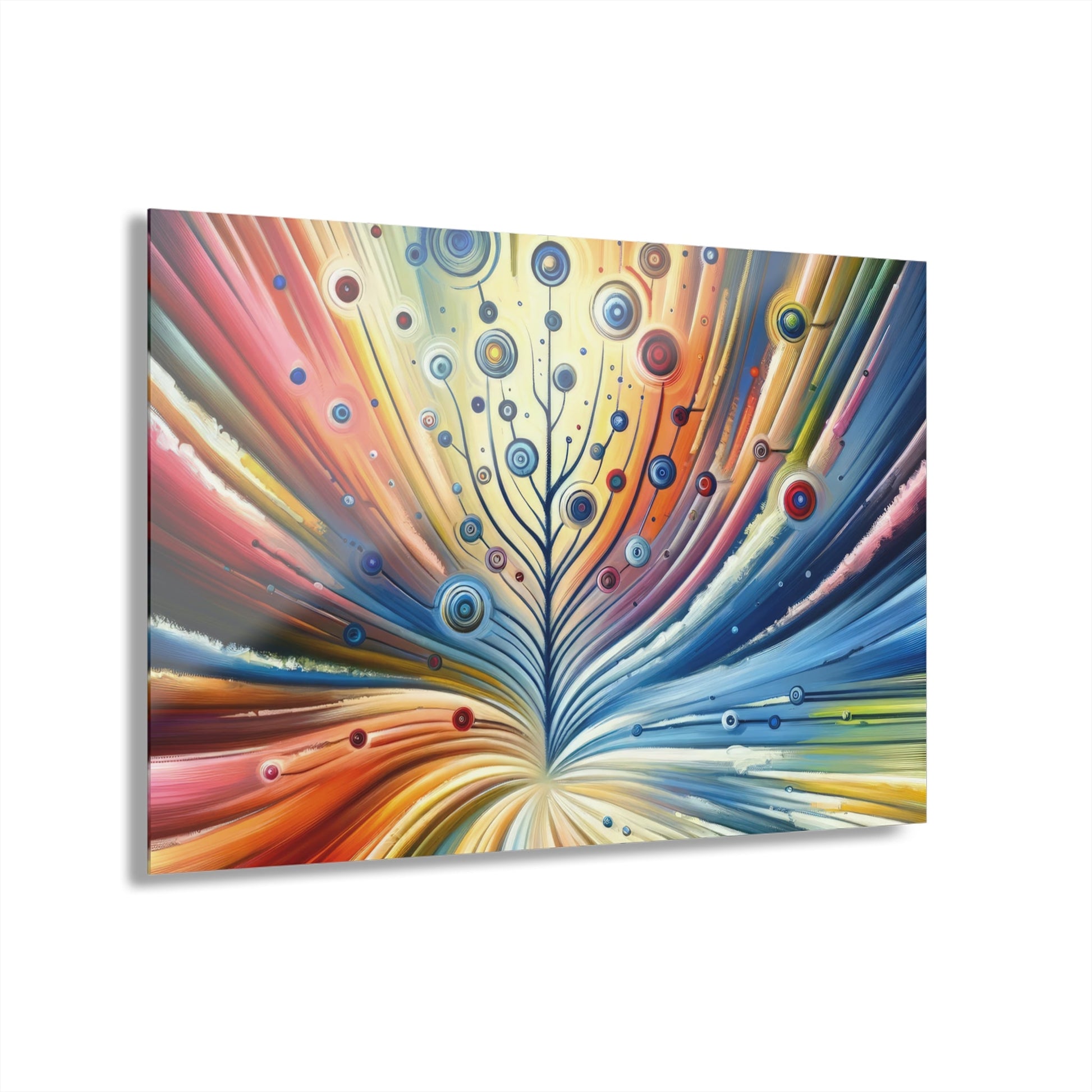 Sustainable Ripple Abstract Acrylic Prints (French Cleat Hanging) - ATUH.ART