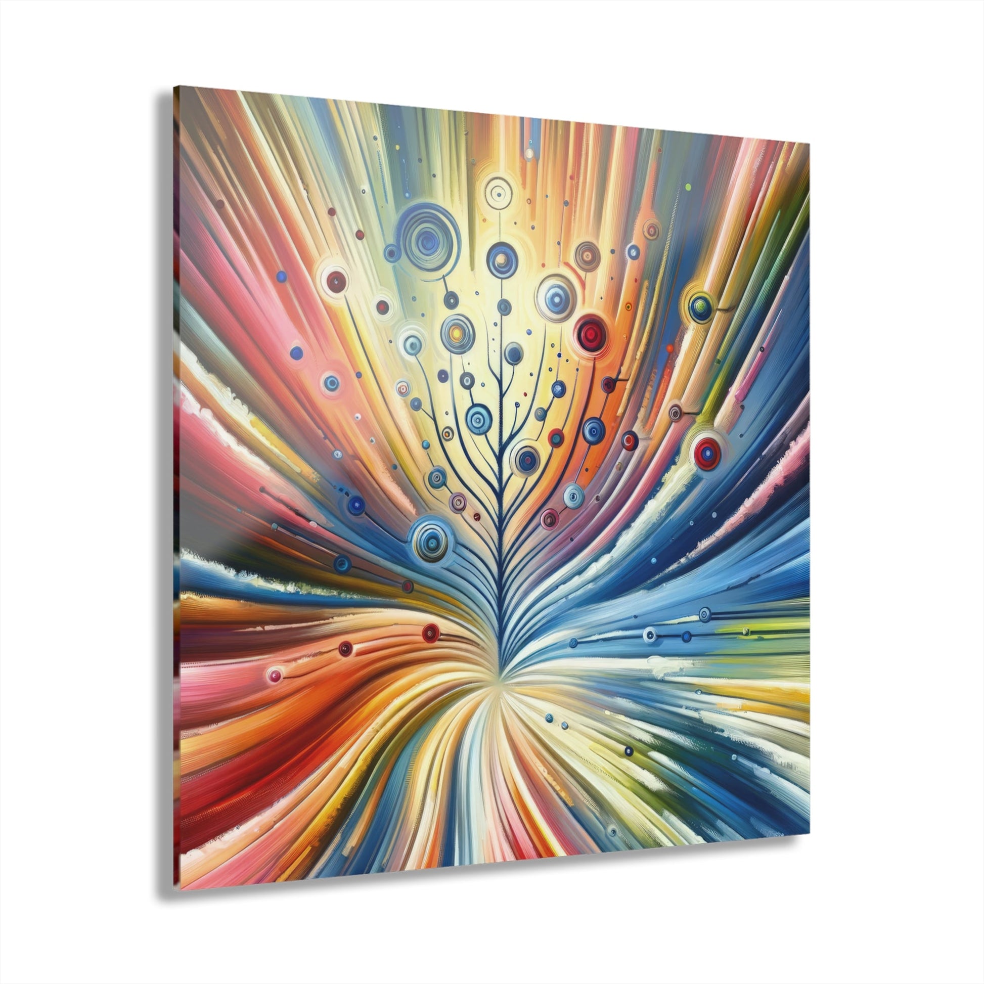 Sustainable Ripple Abstract Acrylic Prints (French Cleat Hanging) - ATUH.ART