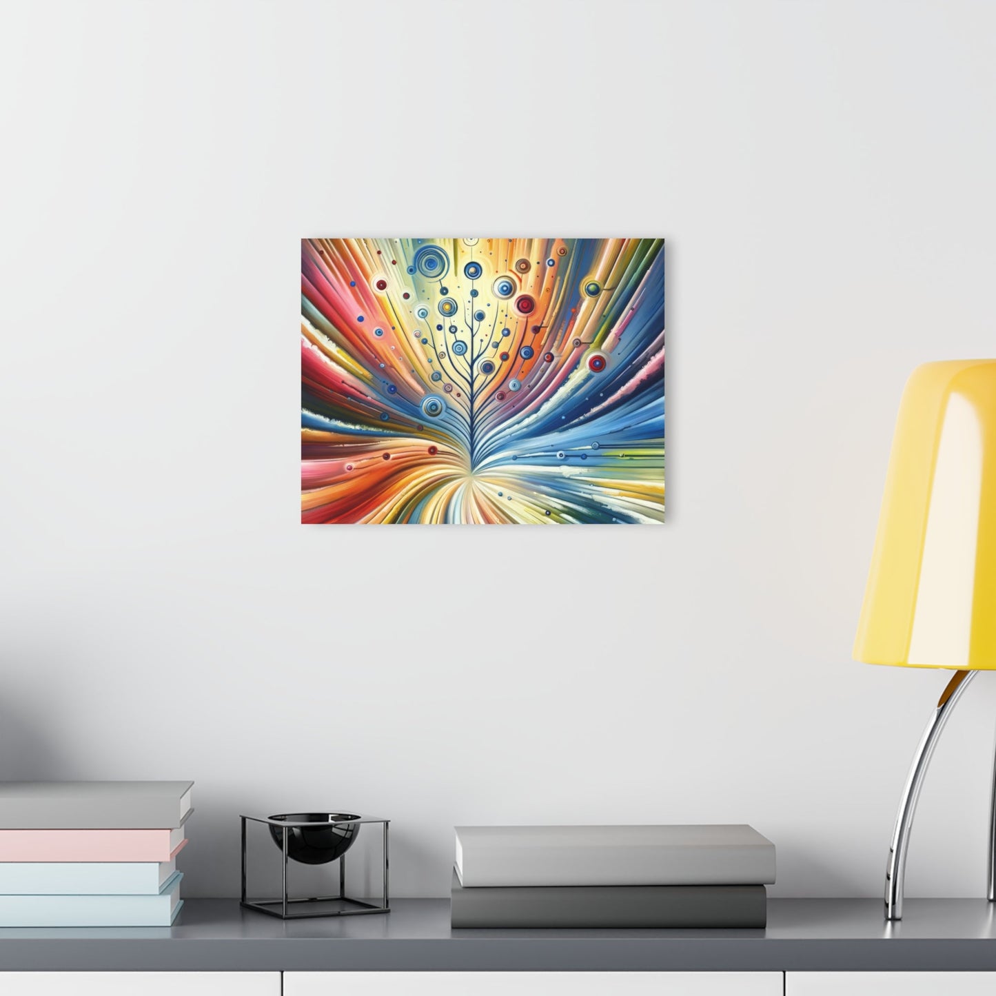 Sustainable Ripple Abstract Acrylic Prints (French Cleat Hanging) - ATUH.ART