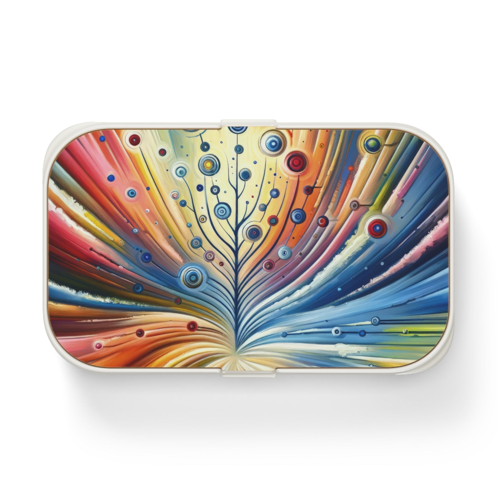 Sustainable Ripple Abstract Bento Lunch Box - ATUH.ART