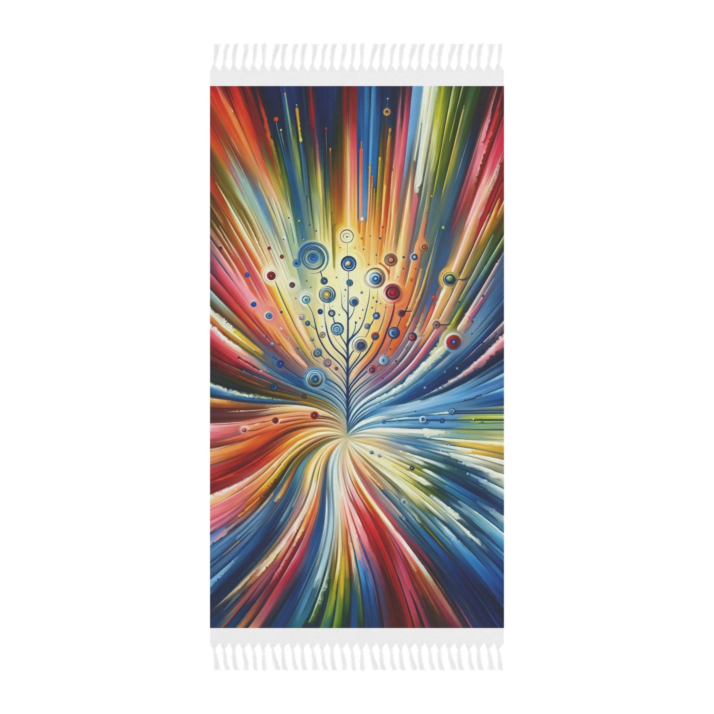 Sustainable Ripple Abstract Boho Beach Cloth - ATUH.ART