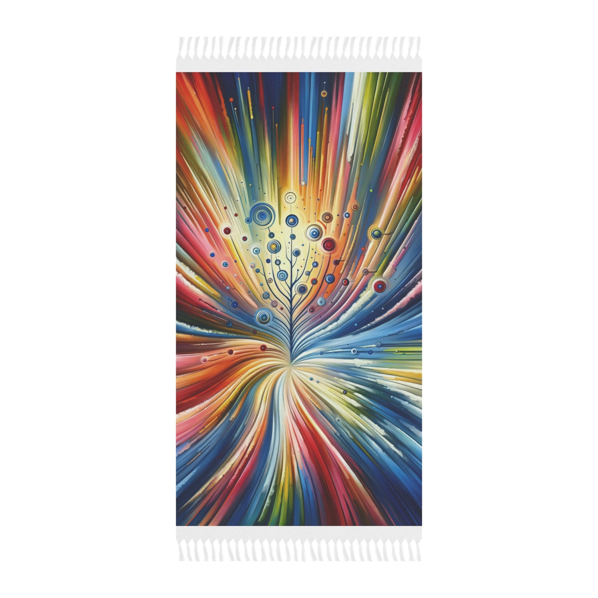 Sustainable Ripple Abstract Boho Beach Cloth - ATUH.ART