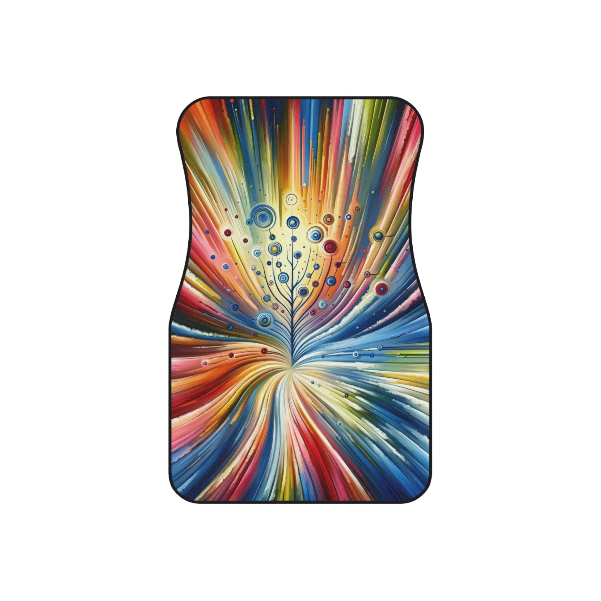 Sustainable Ripple Abstract Car Mats (2x Front) - ATUH.ART