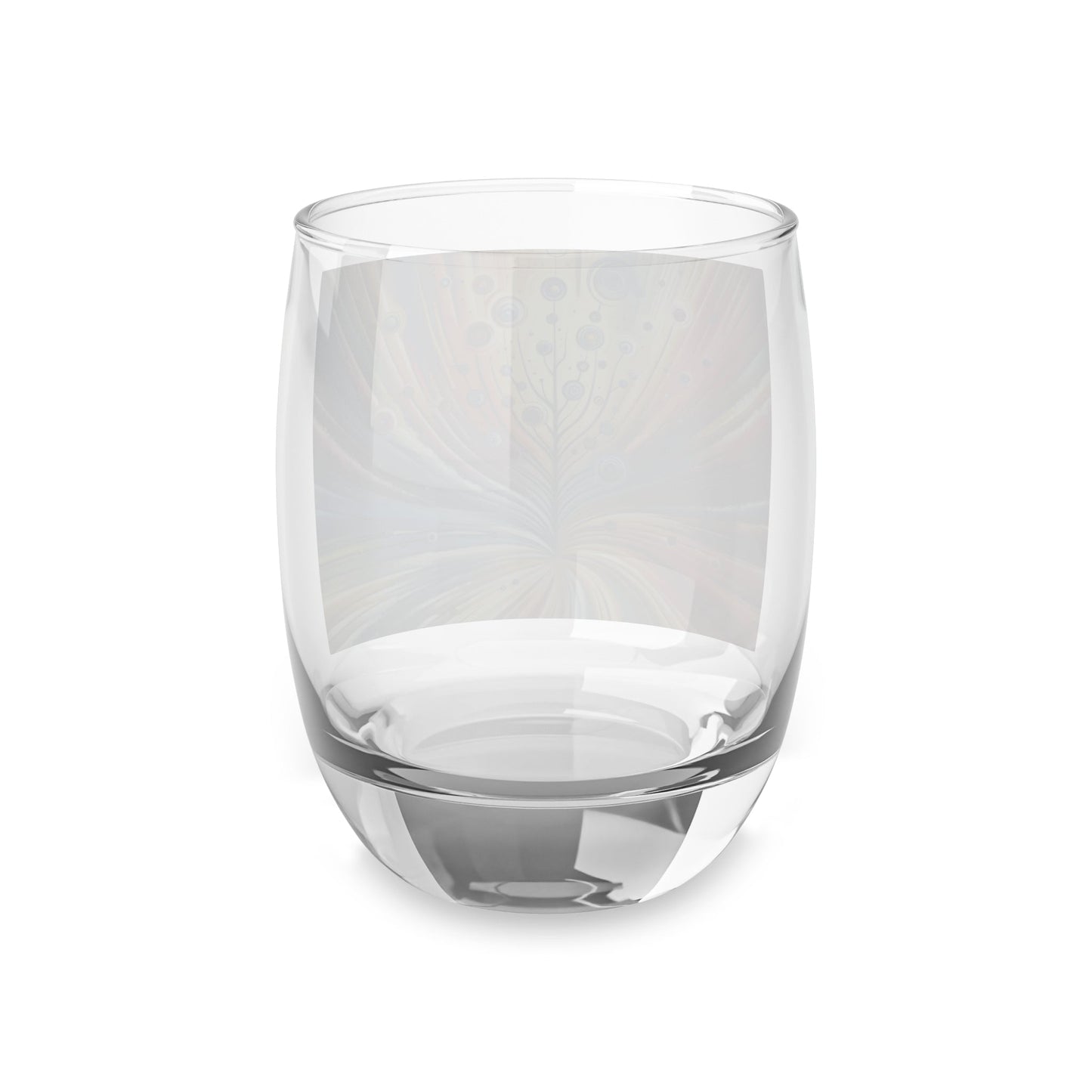 Sustainable Ripple Abstract Whiskey Glass - ATUH.ART