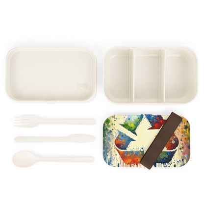 Sustainable Transformation Tachism Bento Lunch Box - ATUH.ART