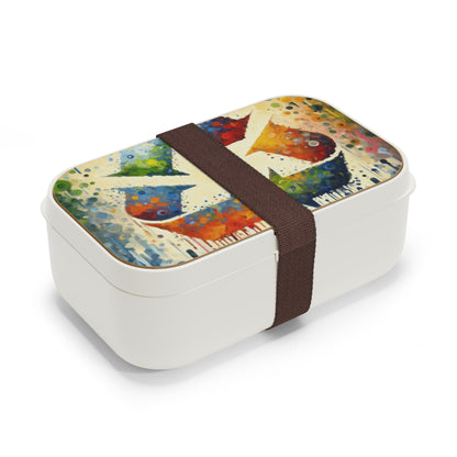 Sustainable Transformation Tachism Bento Lunch Box - ATUH.ART