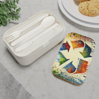 Sustainable Transformation Tachism Bento Lunch Box - ATUH.ART
