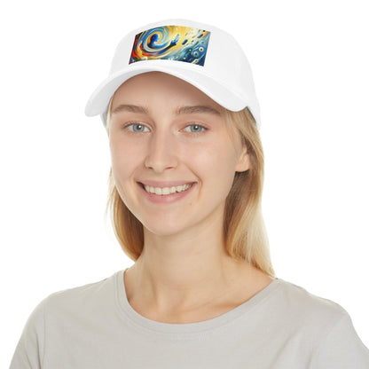 Swipe Connection Tachism Low Profile Baseball Cap - ATUH.ART