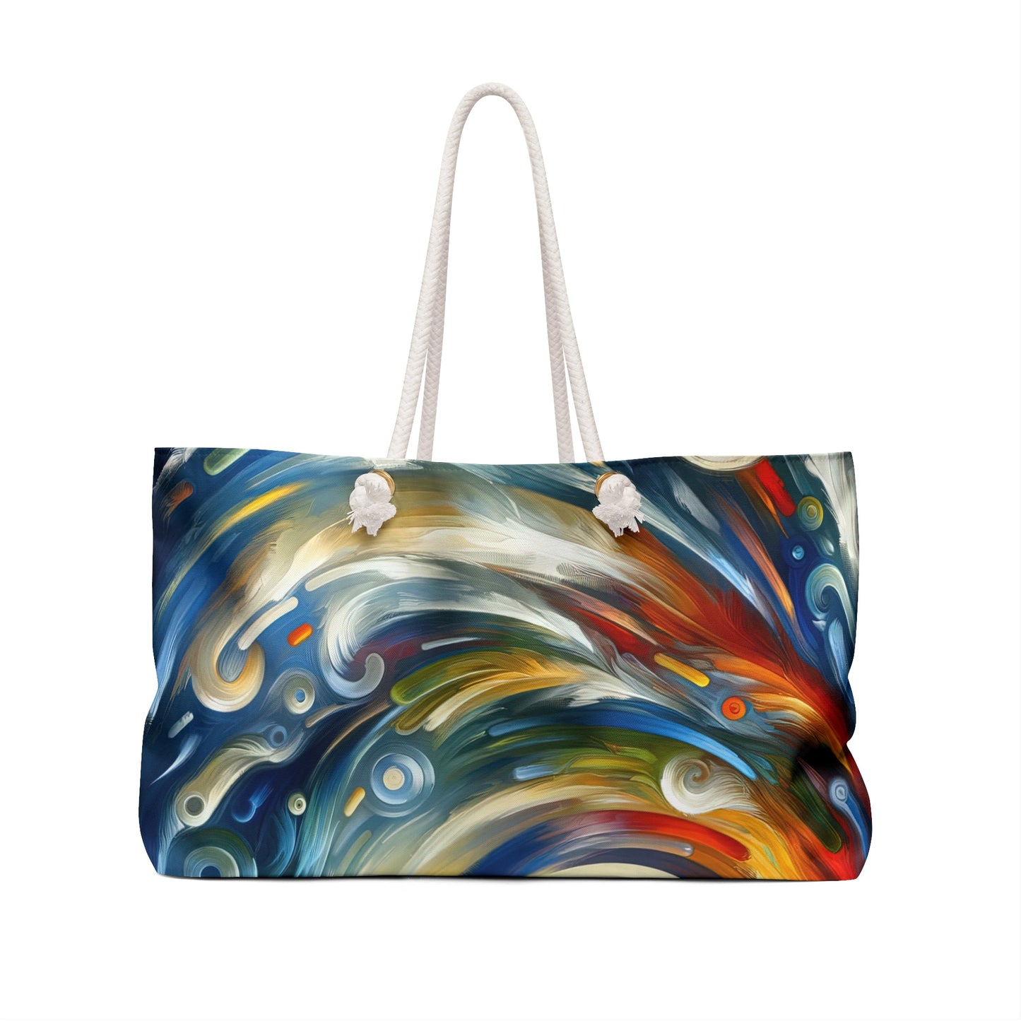 Swipe Connection Tachism Weekender Bag - ATUH.ART