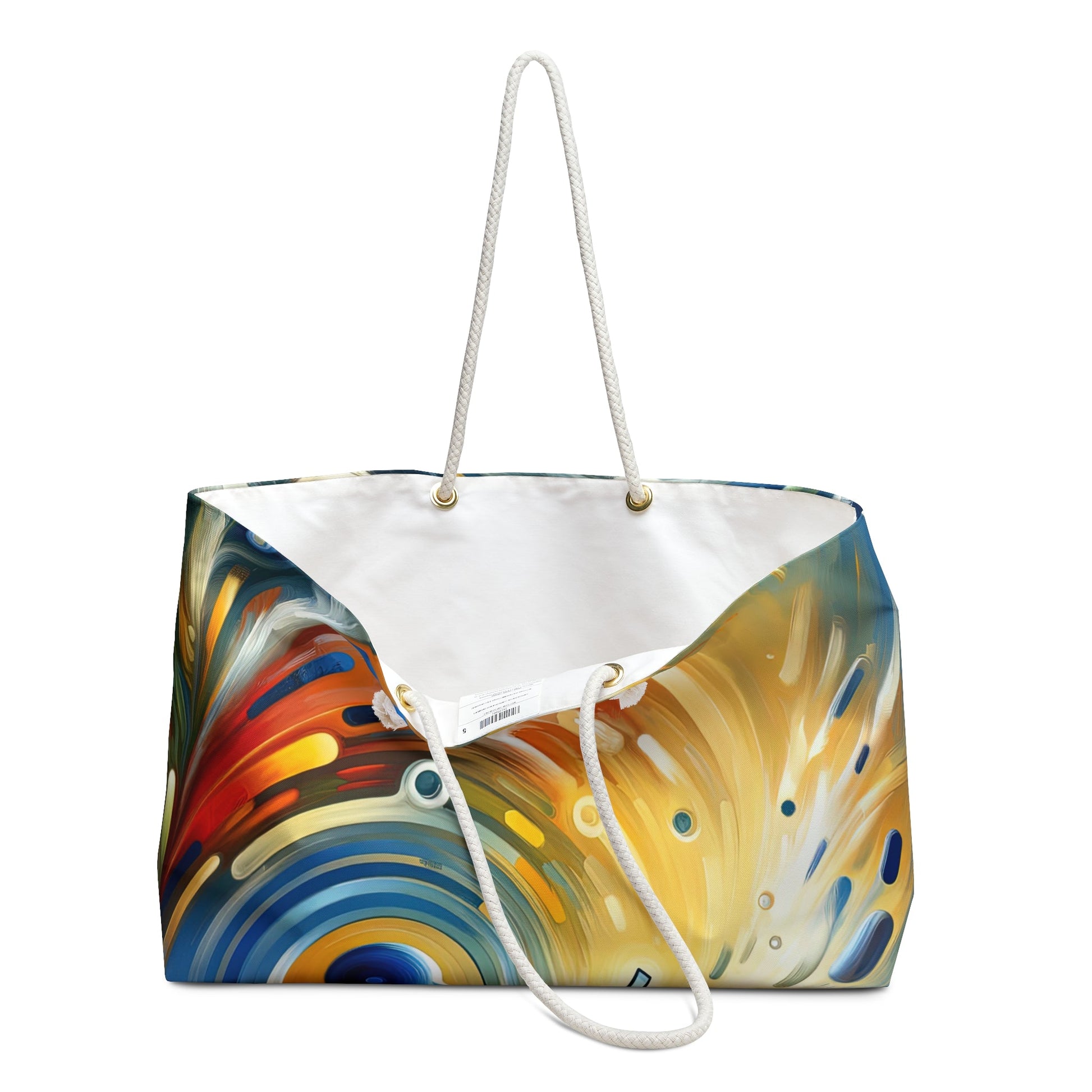 Swipe Connection Tachism Weekender Bag - ATUH.ART